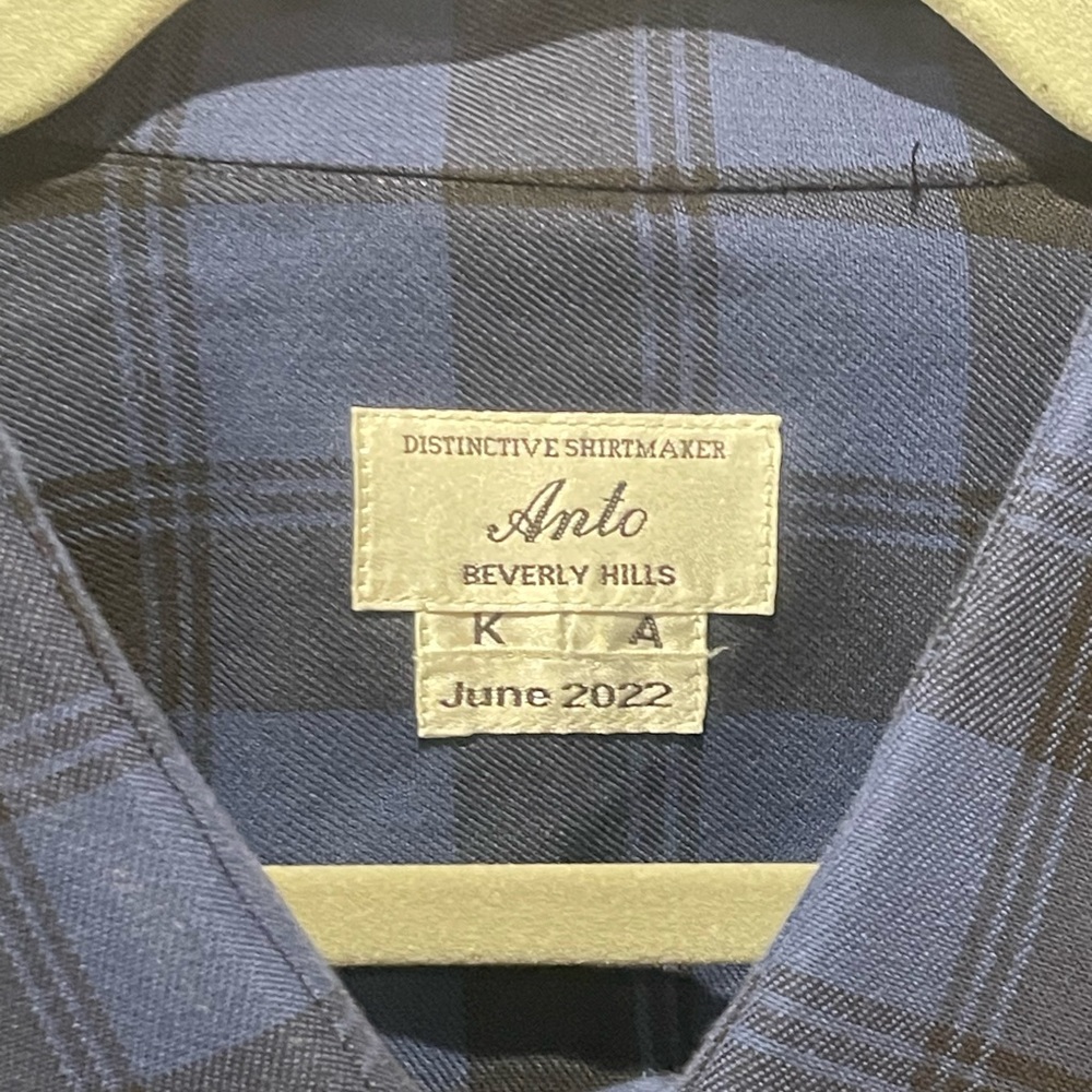 Distinctive Shirtmaker Anto Beverly Hills